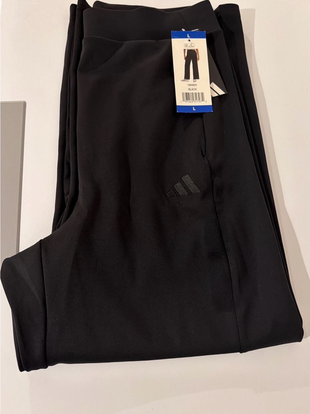 Adidas Black Wide-Leg Pants - Women’s